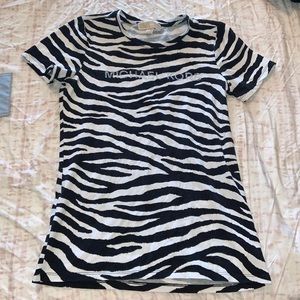 Michael Kors Zebra Print Tee🦓